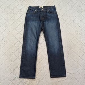 Baldwin Jeans Mens 29x28 Blue Indigo Brennan Modern Straight Kansas City USA